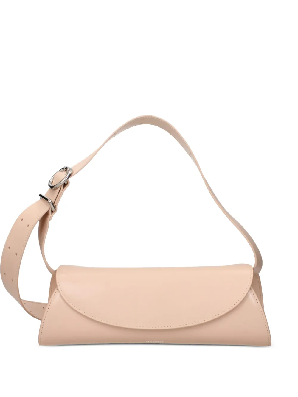 Jil Sander cylindrical leather cross body bag - Rosa