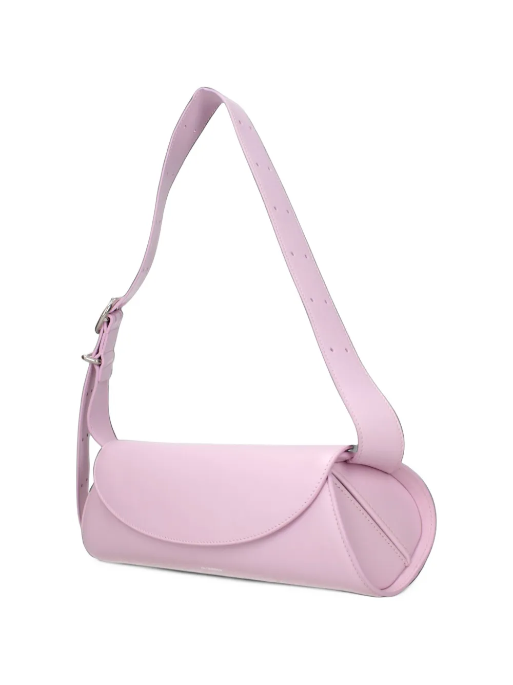 Jil Sander small Cannolo shoulder bag Roze