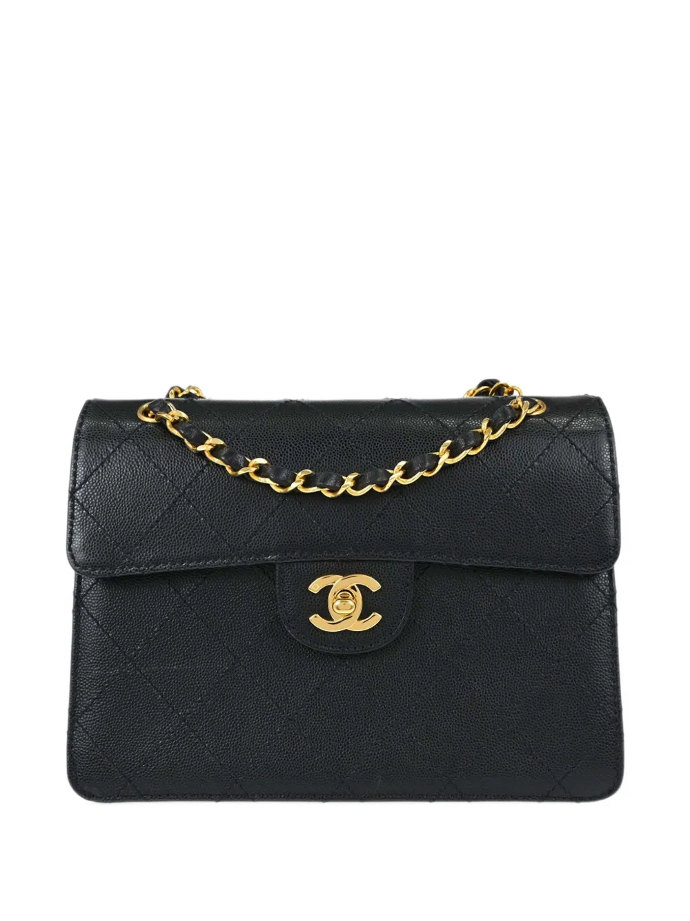 CHANEL Pre-Owned quilted CC turn-lock shoulder bag - Nero