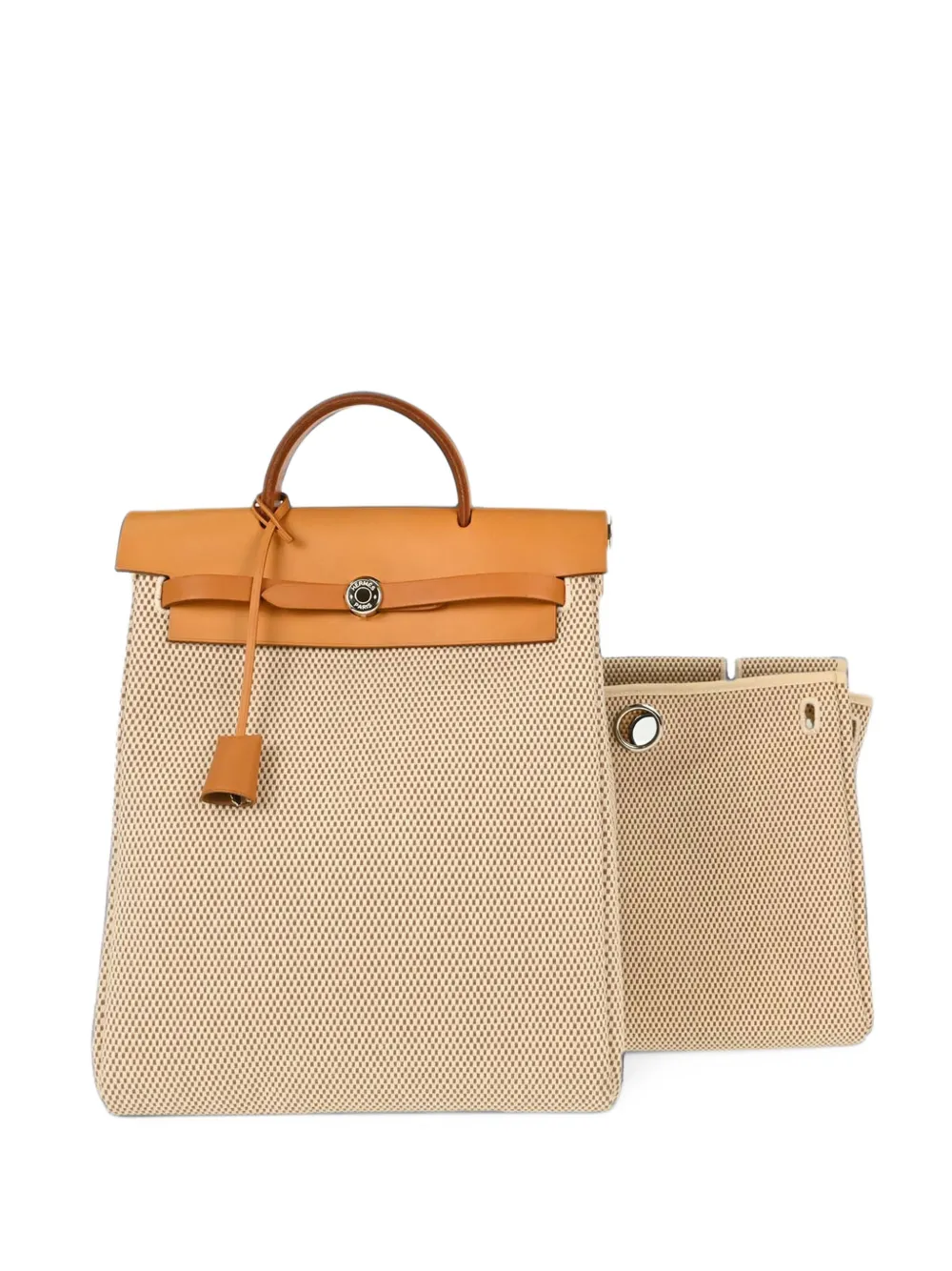 Hermès Pre-Owned 2003 Herbag a Dos backpack - Nude