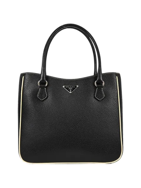 Prada Pre-Owned bolso shopper con logo triangular