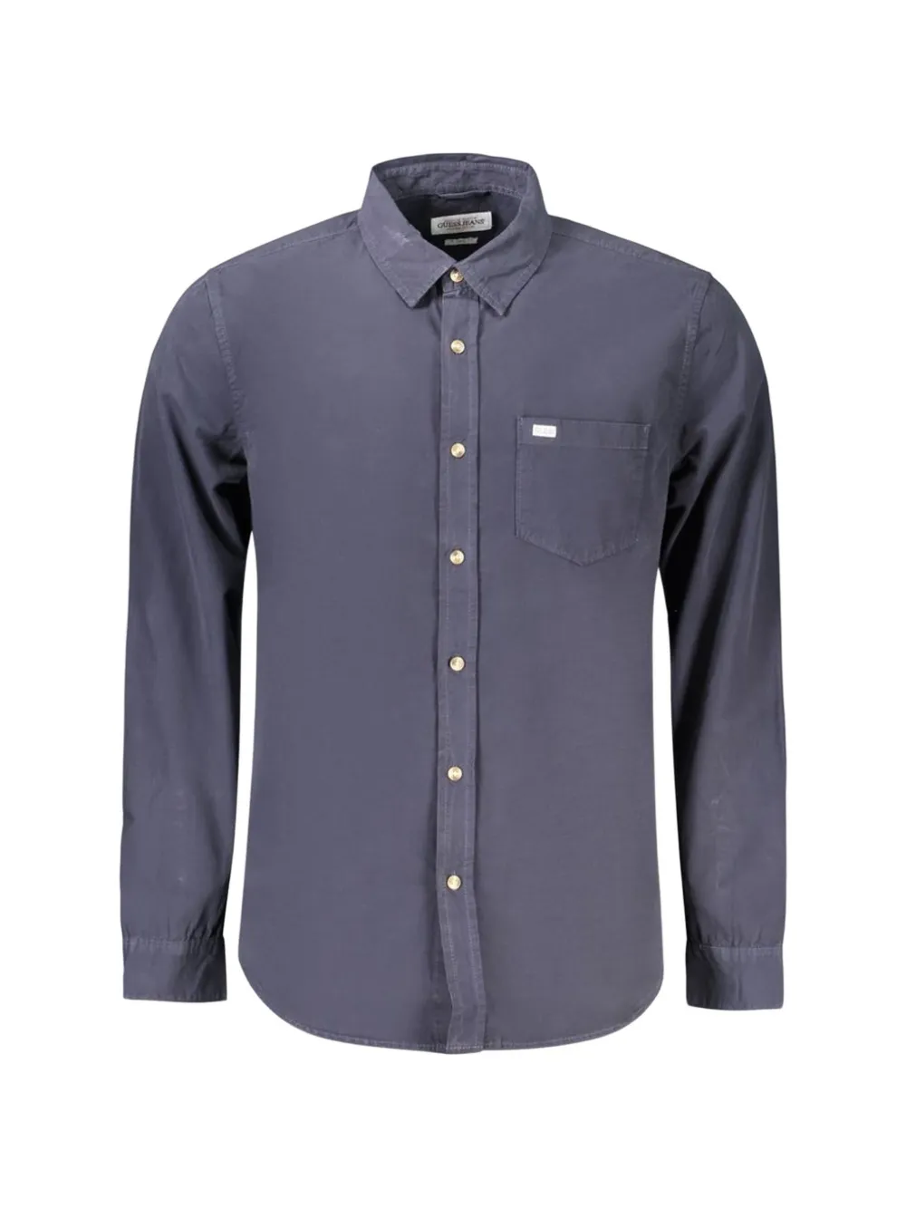 GUESS USA long-sleeve button-down shirt Blauw