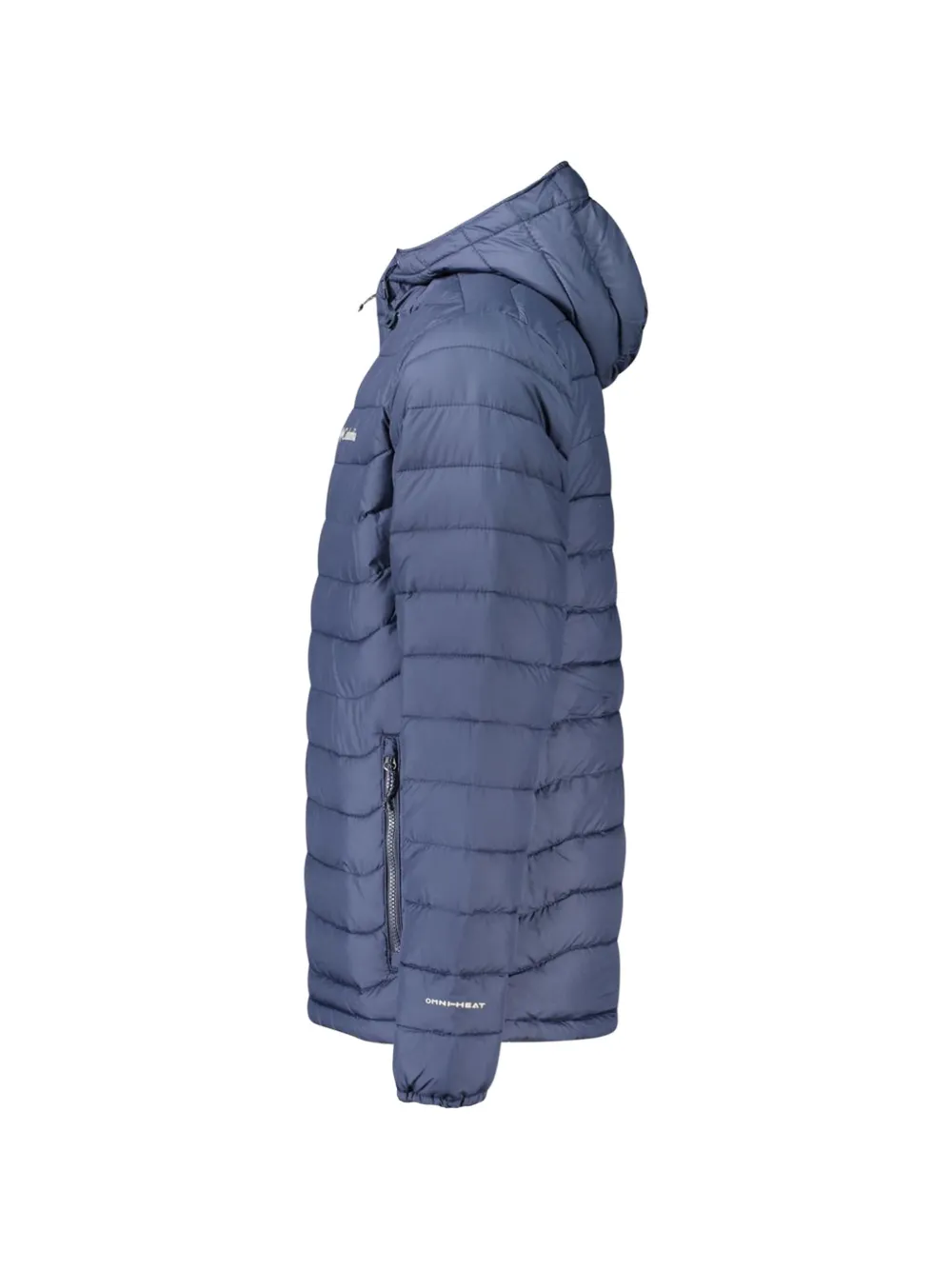 Columbia quilted hooded jacket Blauw