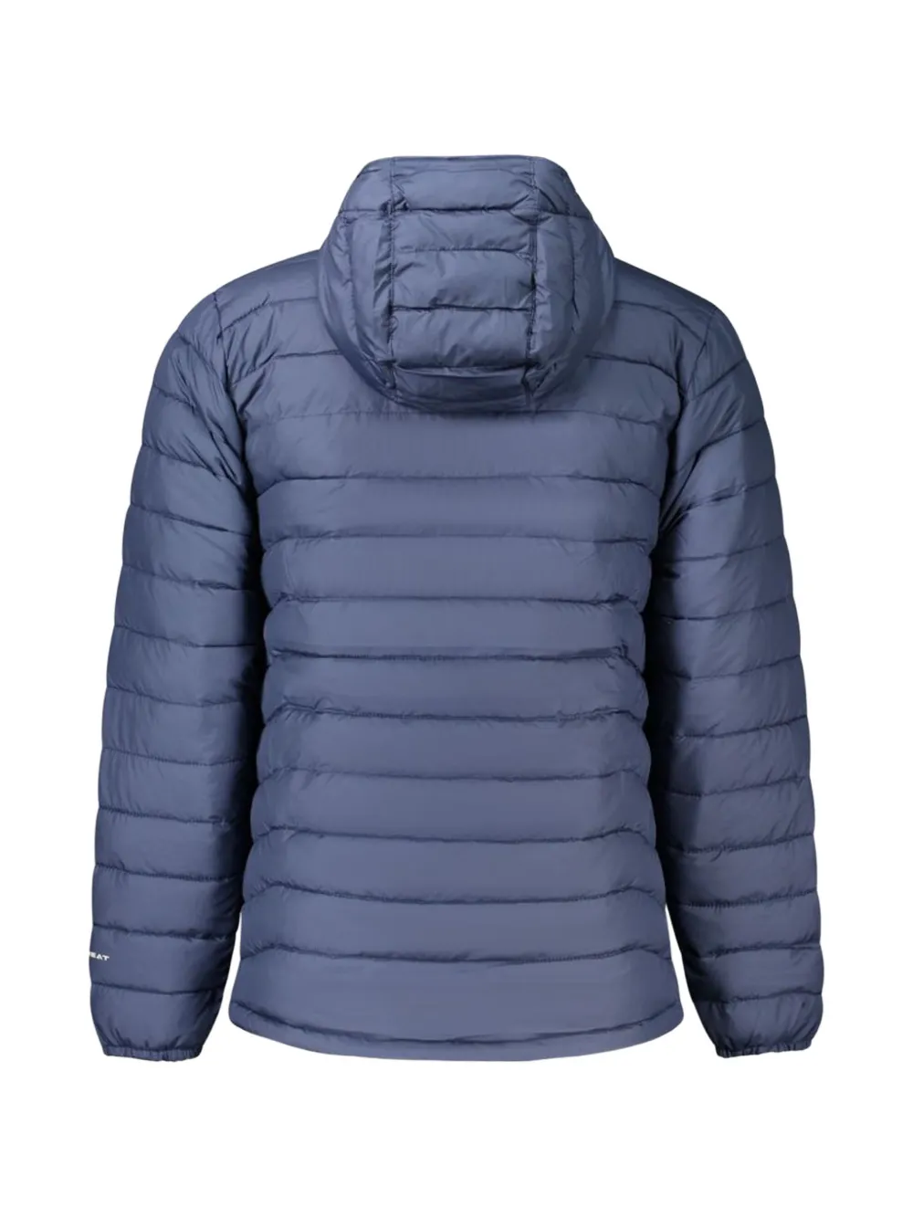 Columbia quilted hooded jacket Blauw