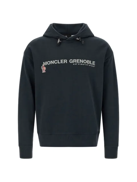 Moncler Grenoble logo-print drawstring hoodie