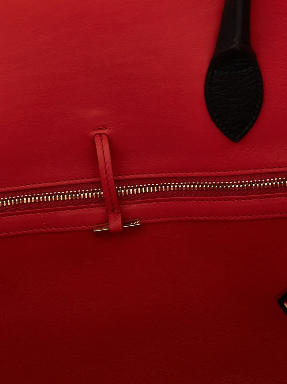 Ferragamo L leather tote bag Zwart