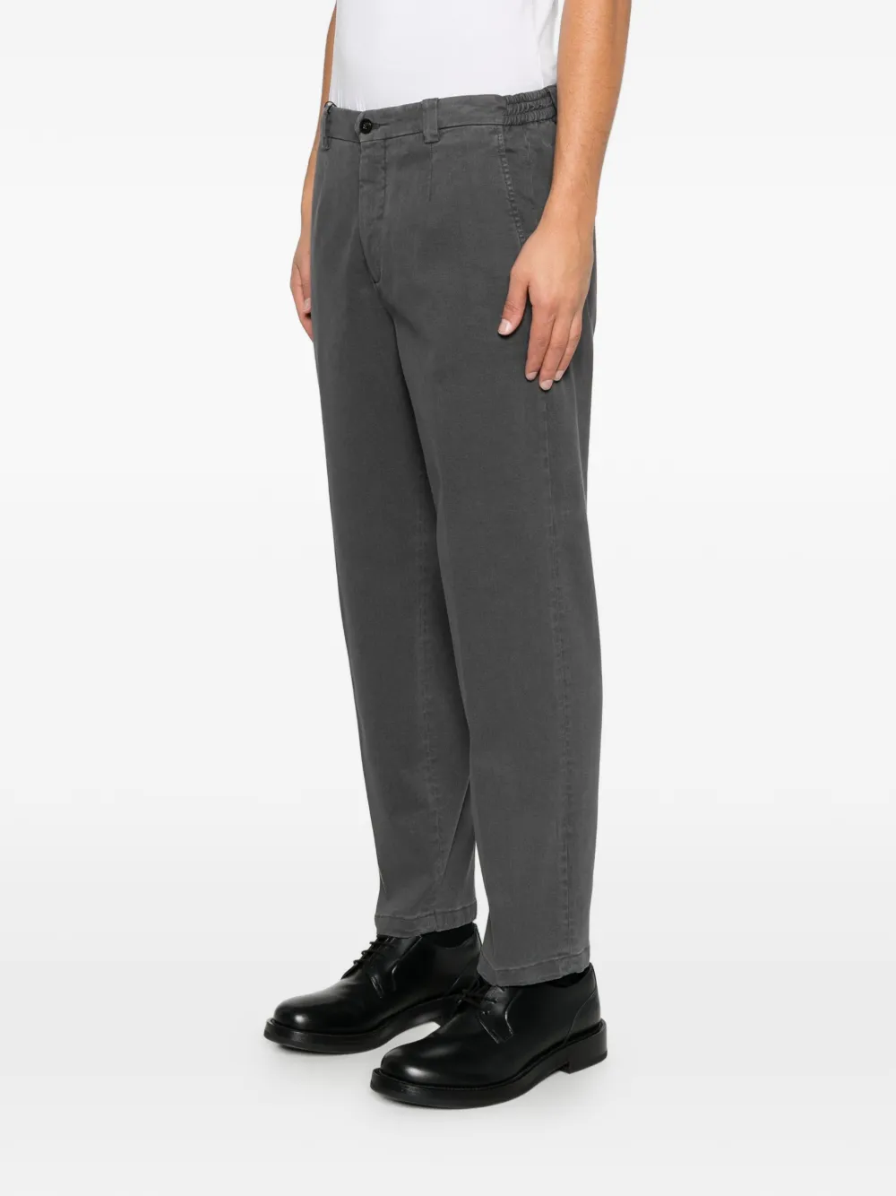 Briglia 1949 Portofino tapered trousers Grijs