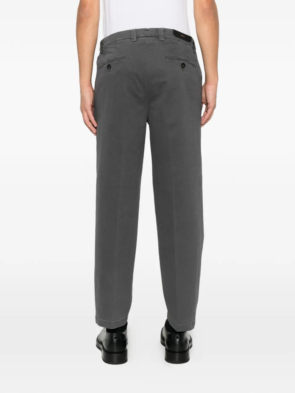 Briglia 1949 Portofino tapered trousers Grijs