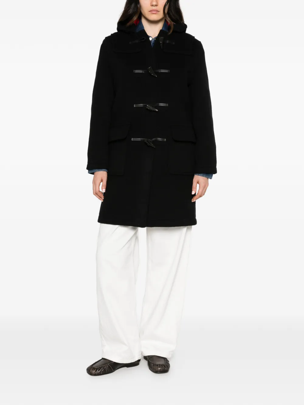 Gloverall duffle-coat Classic - Noir