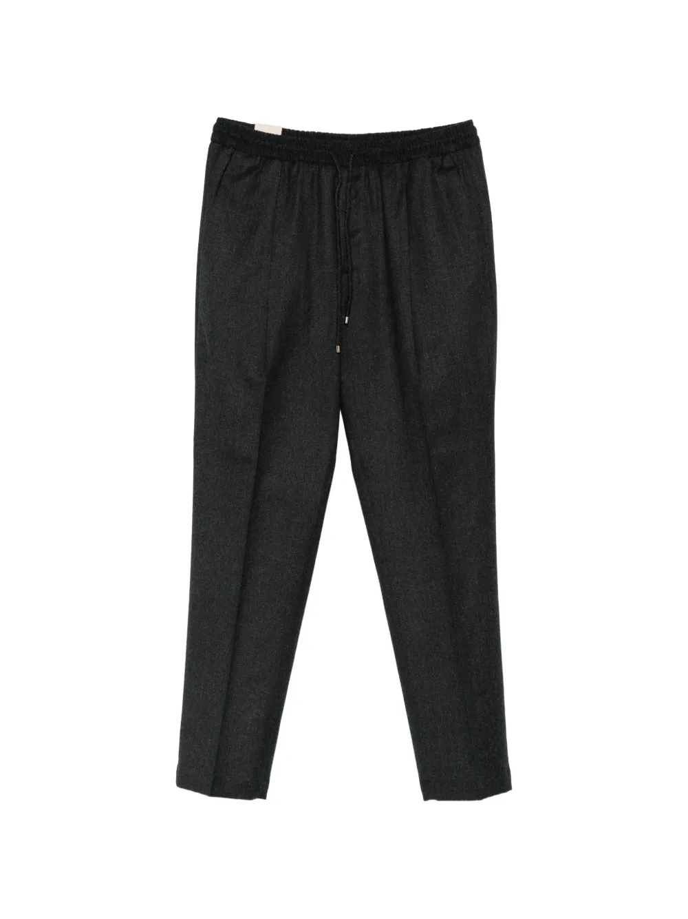 Briglia 1949 Wimbledon drawstring-waist pleated trousers Grijs