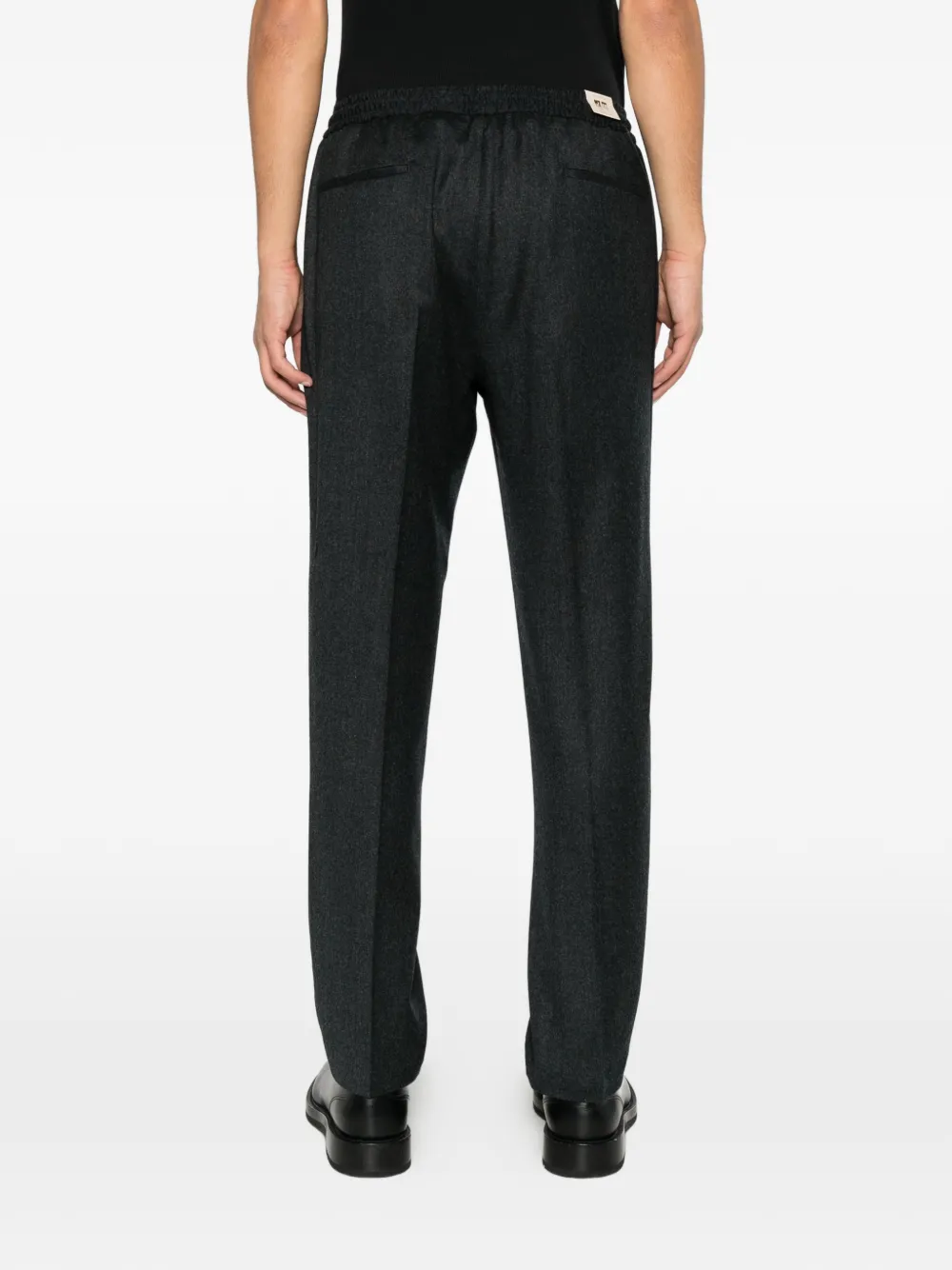 Briglia 1949 Wimbledon drawstring-waist pleated trousers Grijs