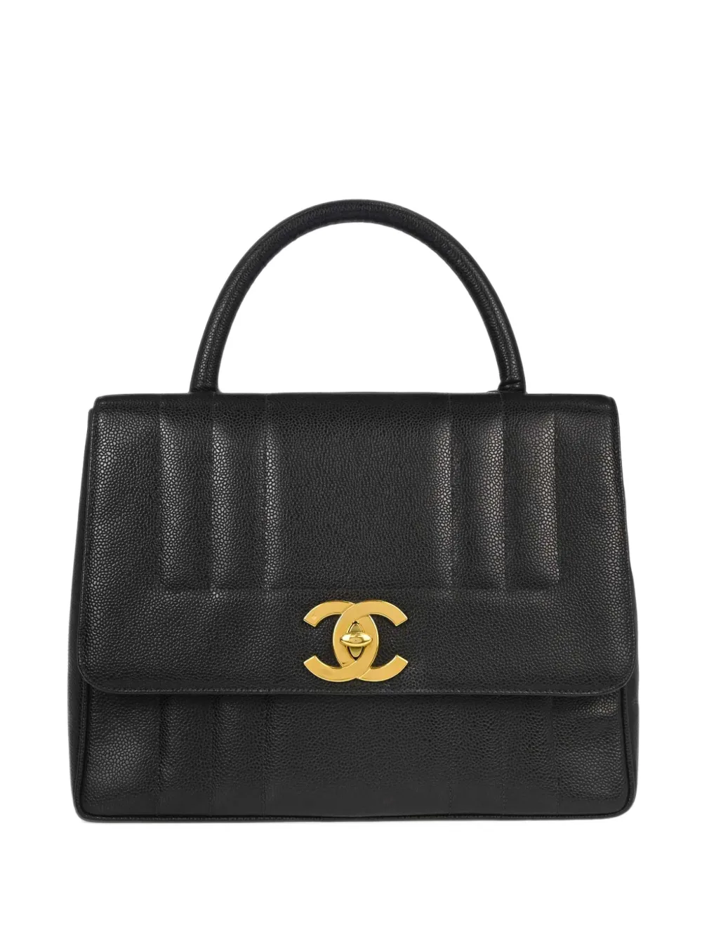CHANEL Pre-Owned Mademoiselle flap tote bag - Schwarz
