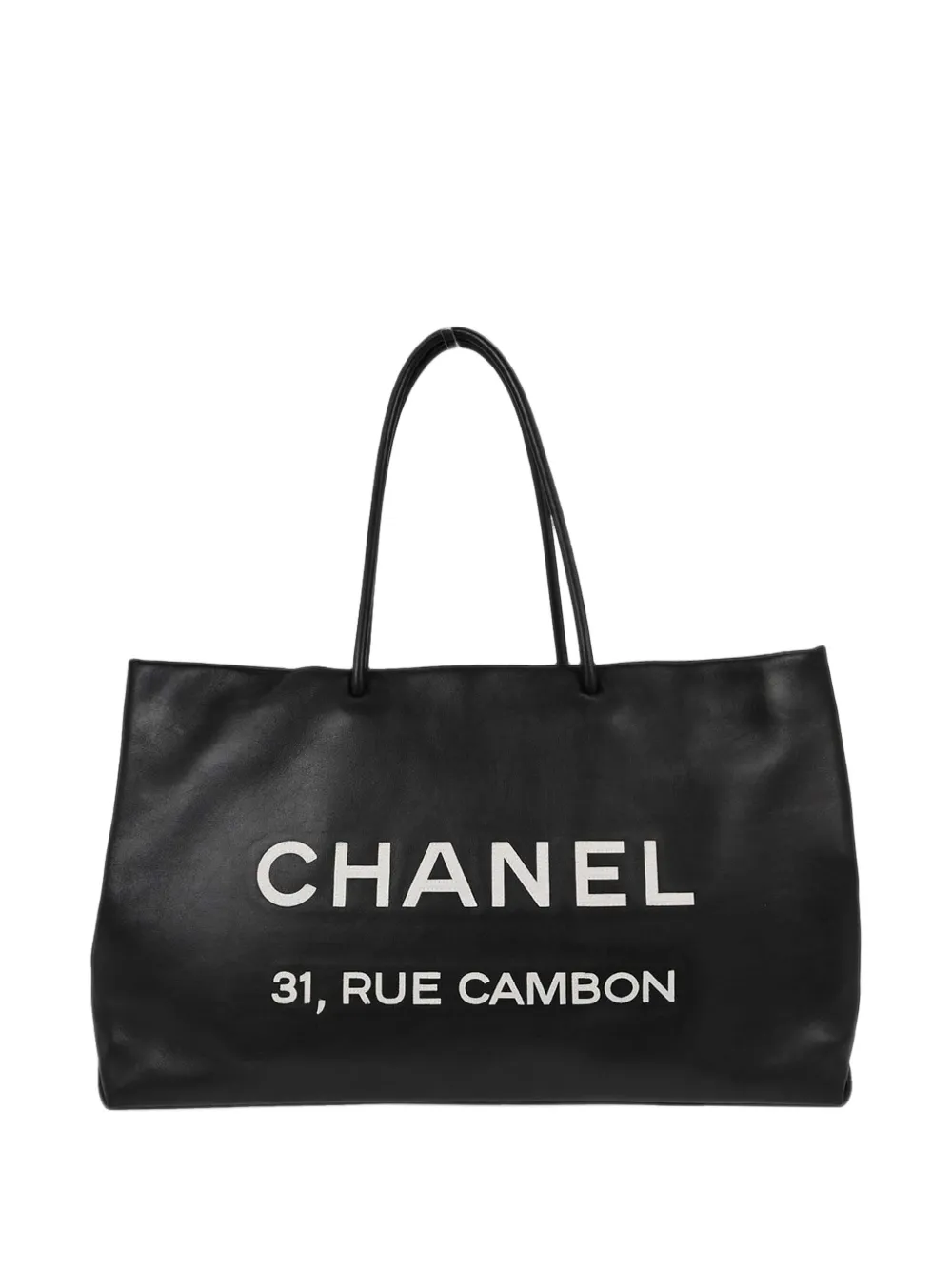 CHANEL Pre-Owned Essential logo-print tote bag - Schwarz