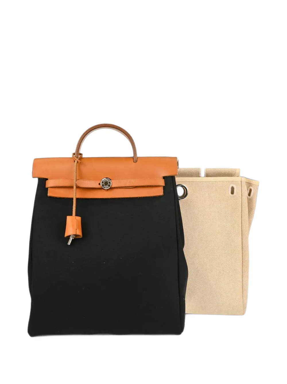 Hermès Pre-Owned 1999 Herbag a Dos backpack - Schwarz