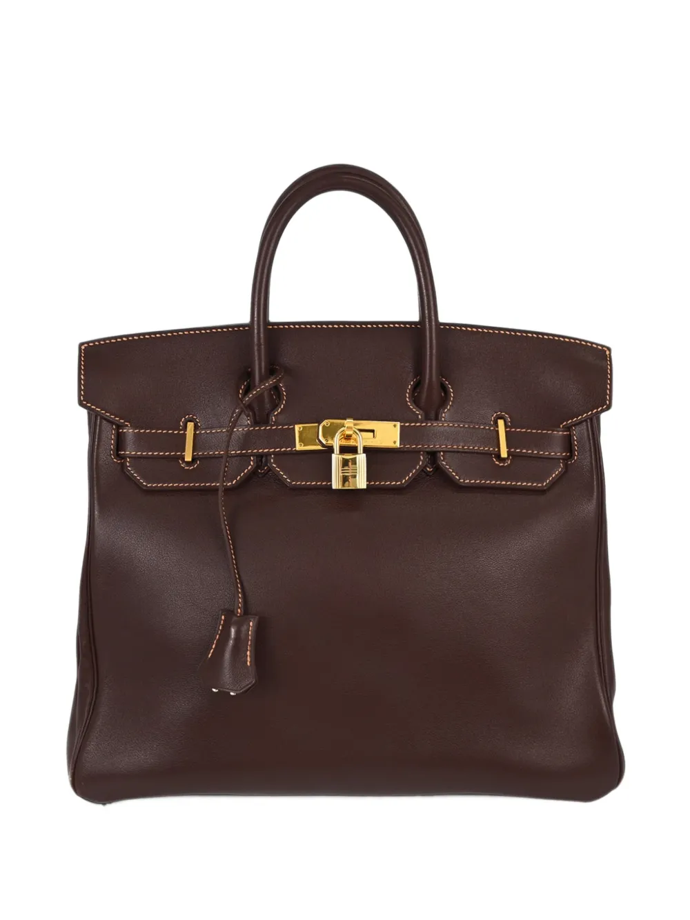 Hermès Pre-Owned 1996 Haut a Courroies 32 tote bag - Braun