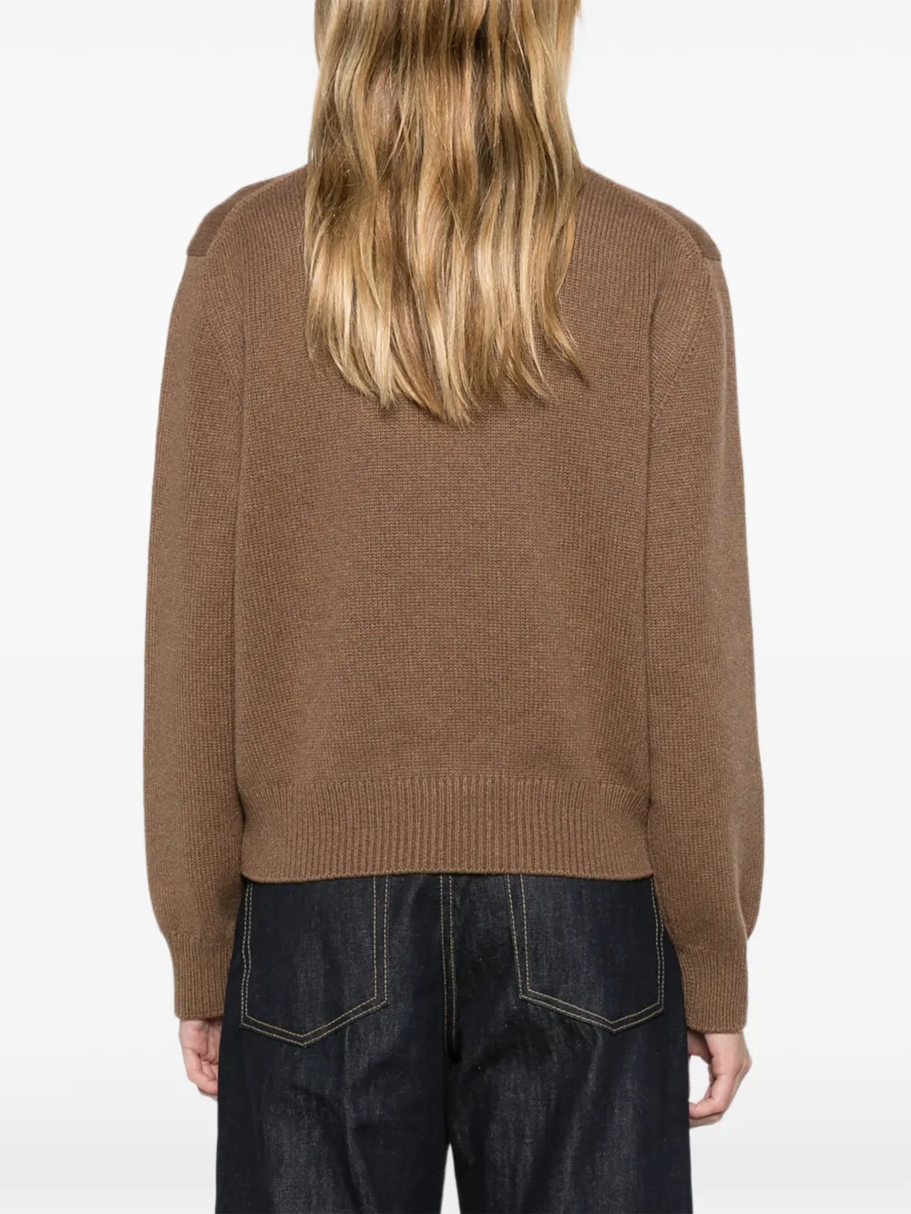 Loro Piana classic crewneck sweater Bruin