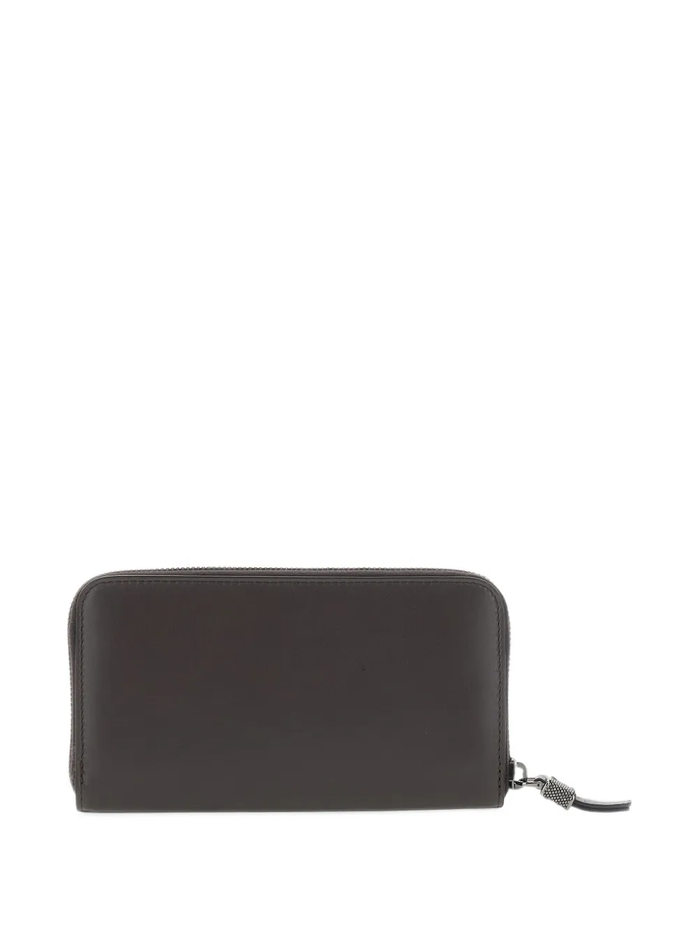 Brunello Cucinelli logo-print zip-around wallet Bruin