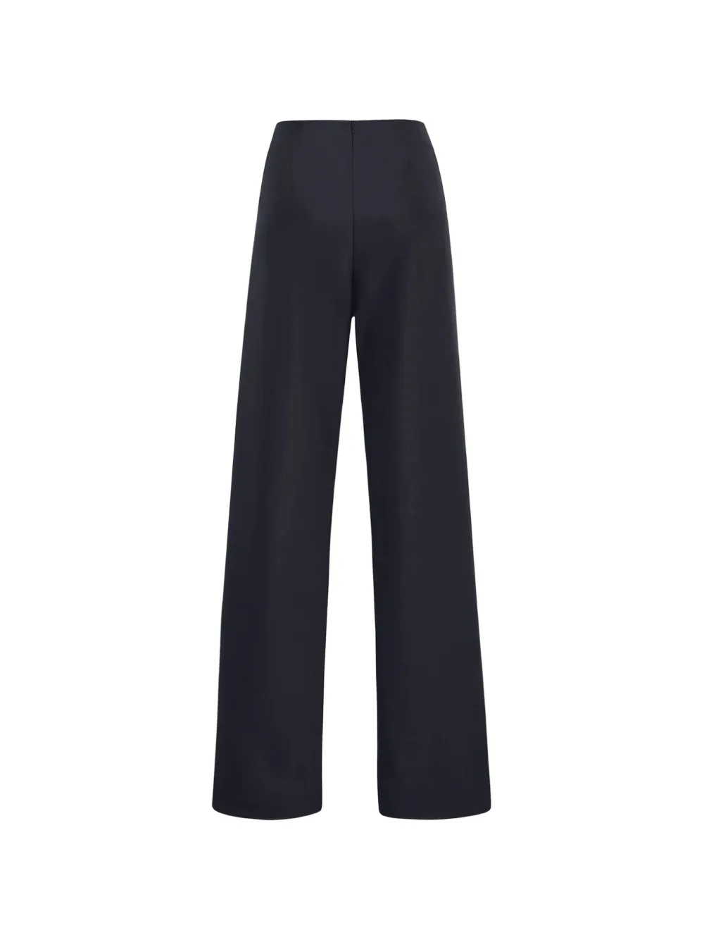 Adam Lippes Noam wool-silk trousers Zwart