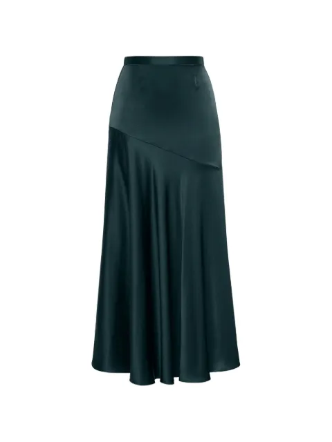Adam Lippes Tess silk midi skirt