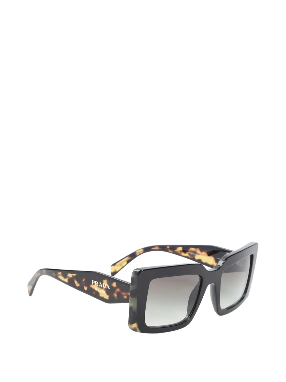 Prada Eyewear square-frame sunglasses Zwart