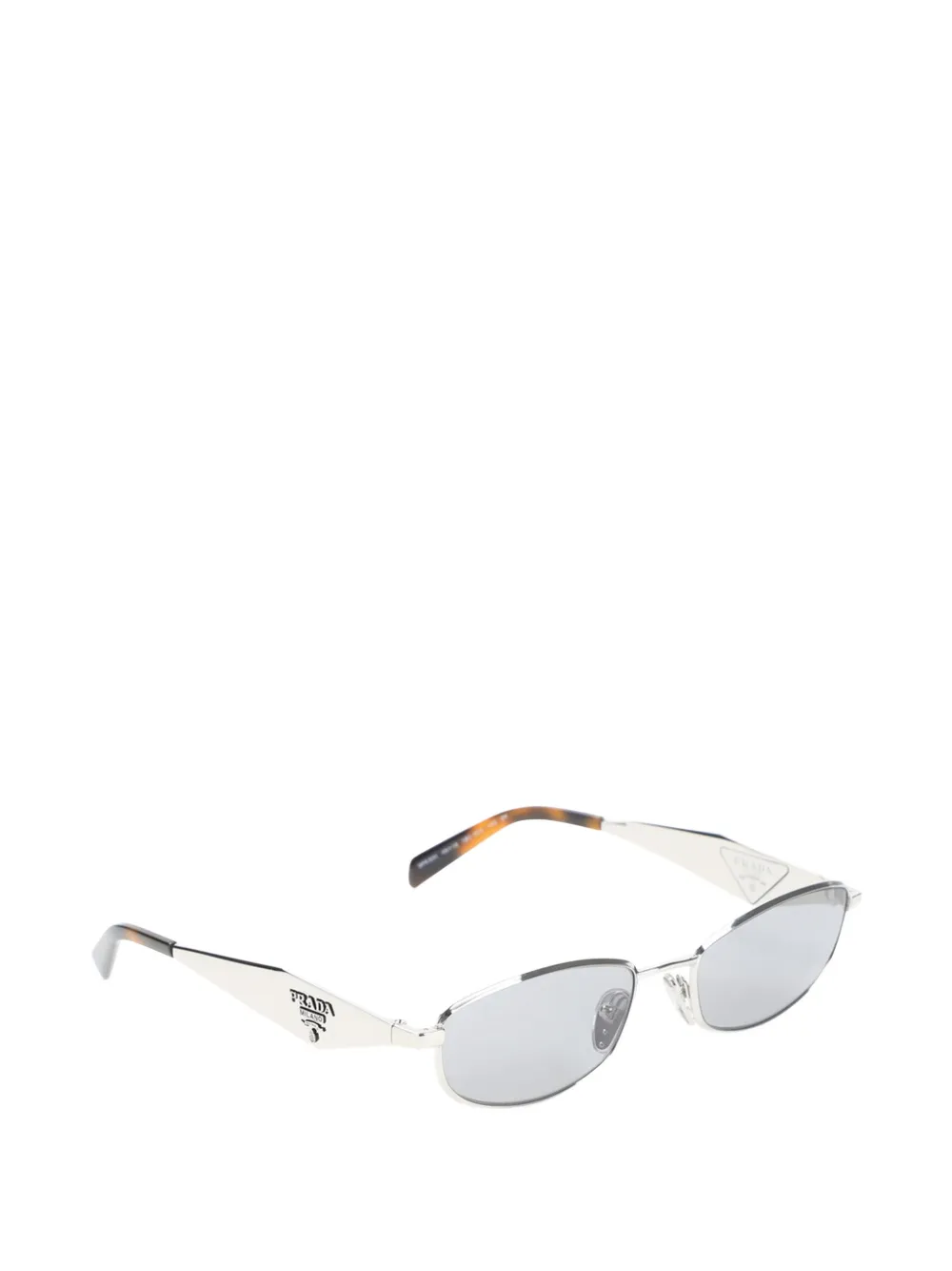 Prada Eyewear oval-frame sunglasses Zilver