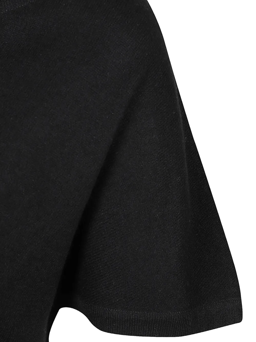 Lisa Yang asymmetric off-shoulder top Zwart