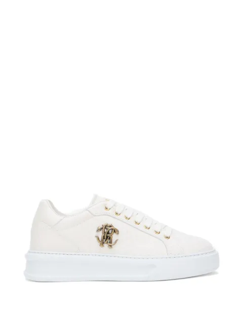 Roberto Cavalli logo-plaque low-top sneakers