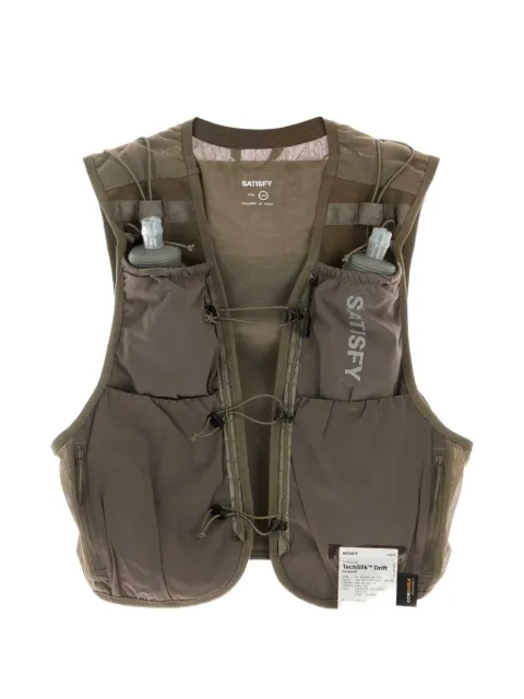 Satisfy stretch-mesh vest