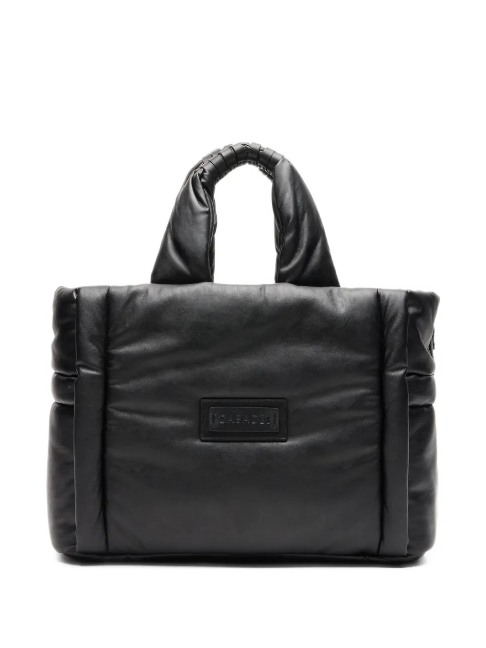 Casadei Chamonix quilted tote bag Zwart