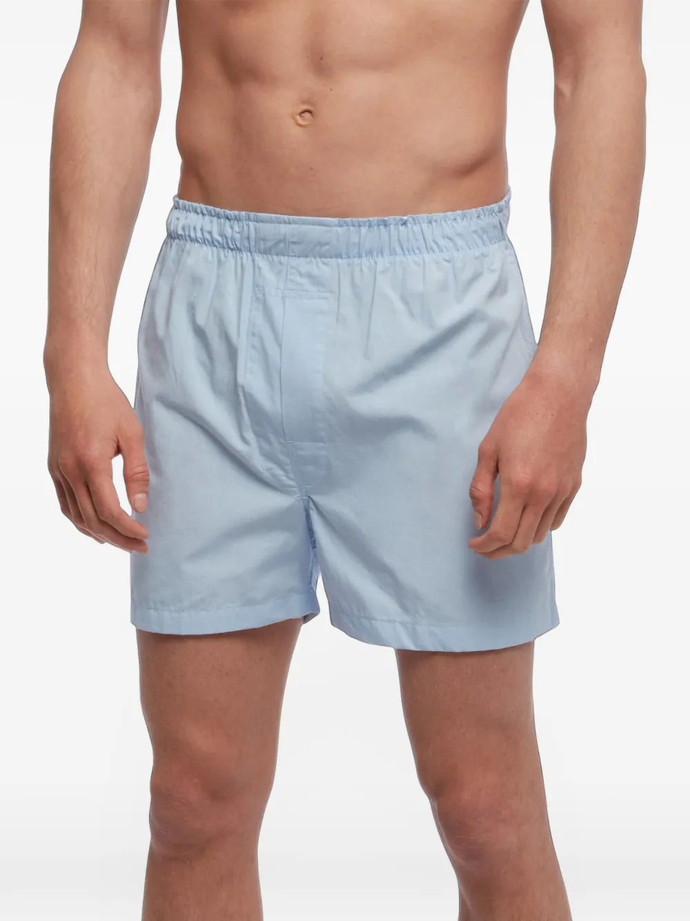 Brooks Brothers elasticated-waist boxer shorts Blauw