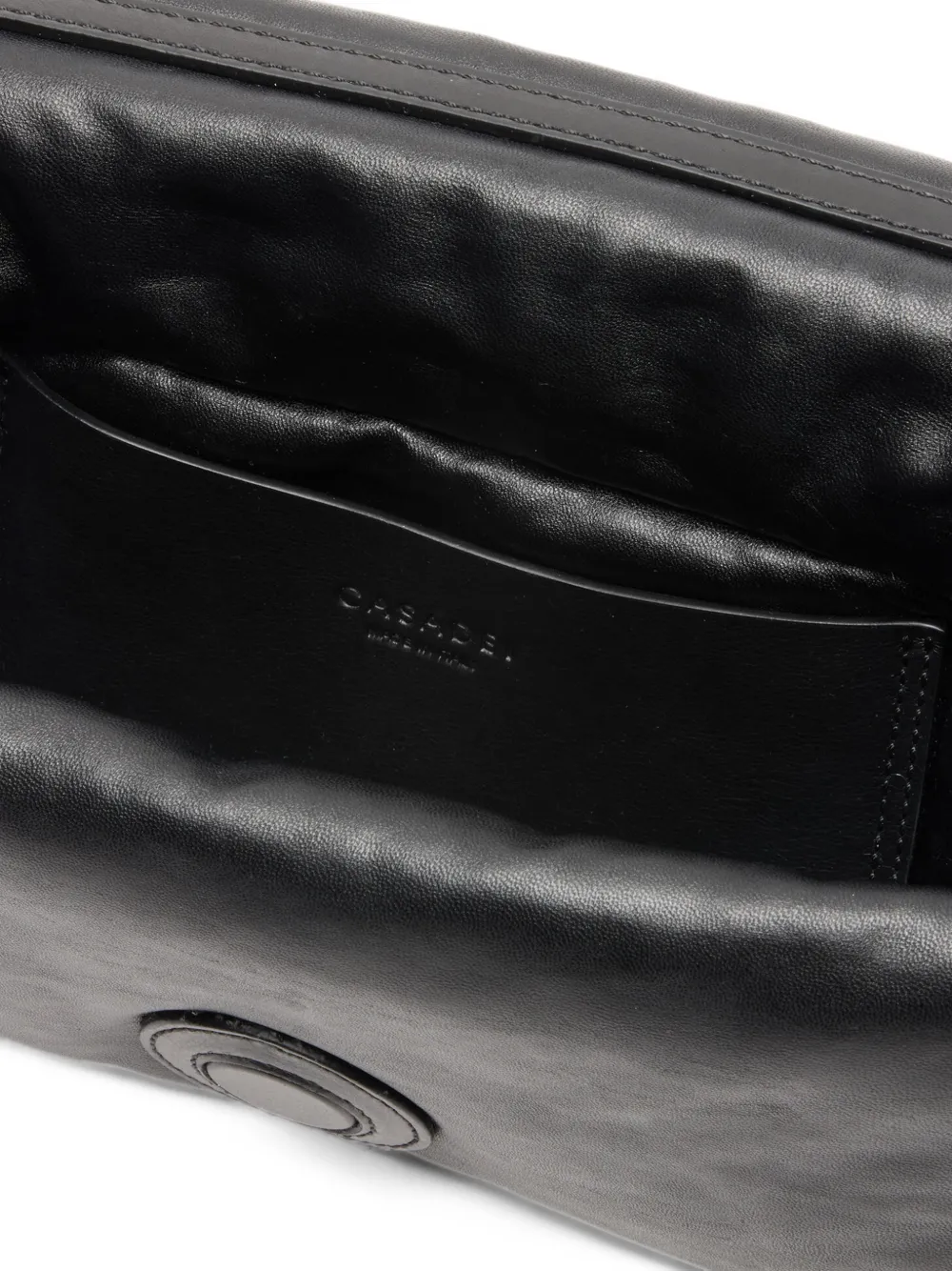 Casadei Chamonix gathered shoulder bag Zwart