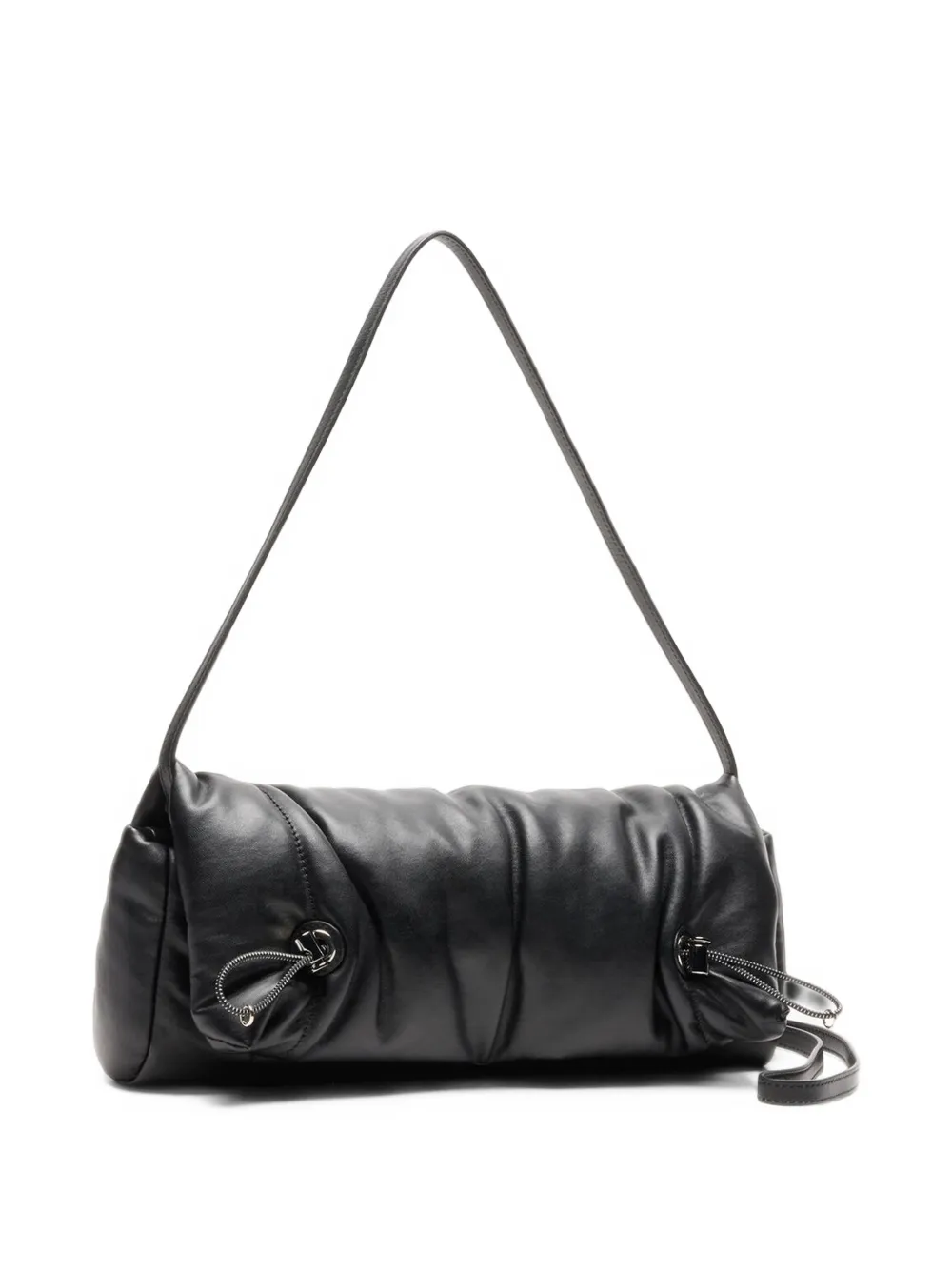Casadei Chamonix gathered shoulder bag Zwart