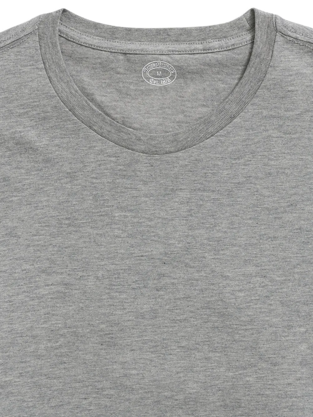 Brooks Brothers Supima cotton crew-neck 3-pack T-shirt Grijs