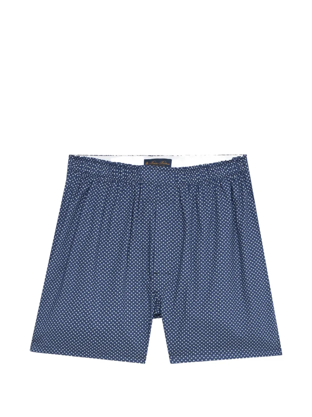 Brooks Brothers floral-print boxers - Blau