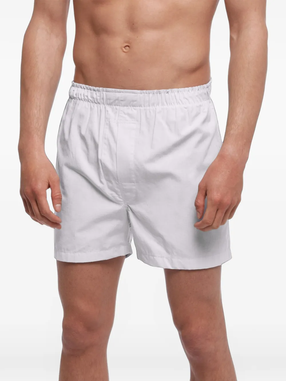 Brooks Brothers elasticated-waist boxer shorts Wit