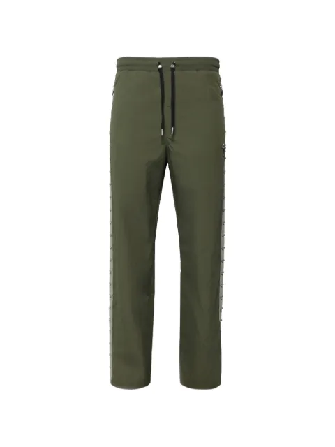 THUG CLUB stud-details track pants