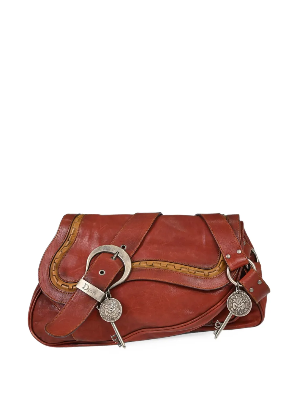 Christian Dior Pre-Owned Gaucho shoulder bag - Rot
