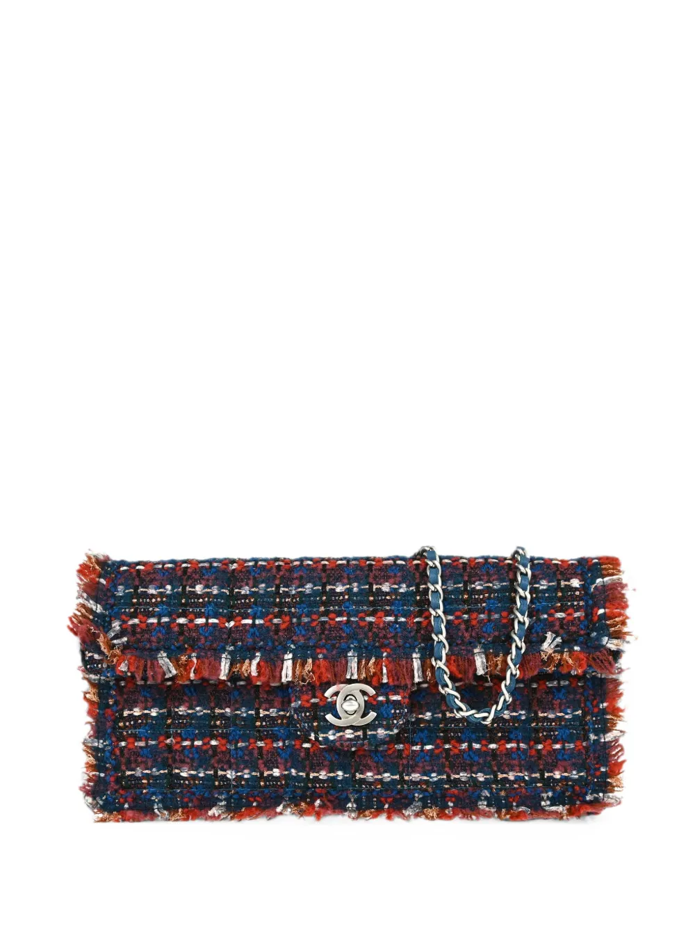 CHANEL Pre-Owned East West CC turn-lock shoulder bag - Blau