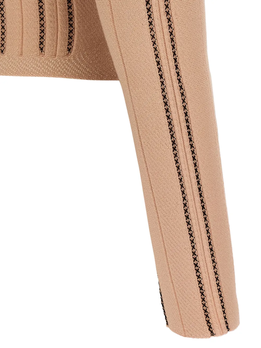 Elisabetta Franchi Cropped vest Beige