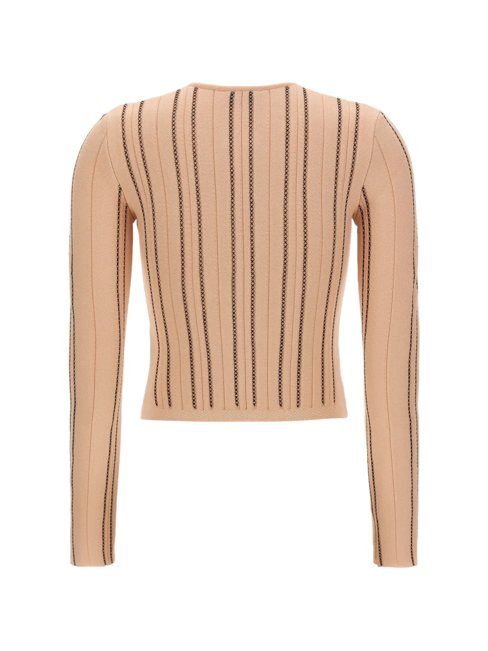 Elisabetta Franchi Cropped vest Beige
