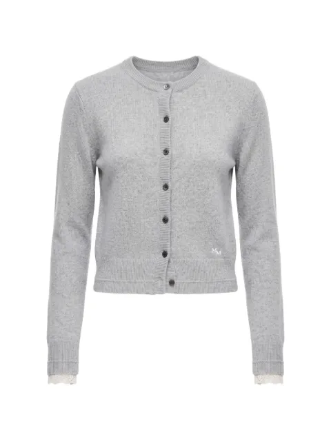 Maria McManus MM Baby lace-trimmed cardigan