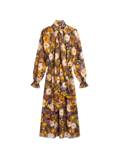 Adam Lippes Seraphina floral-print silk maxi dress