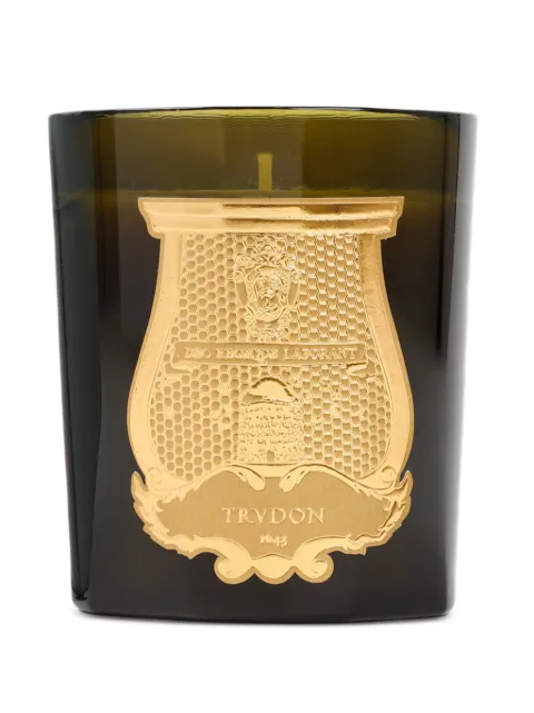 TRUDON Madelaine logo-crest candle