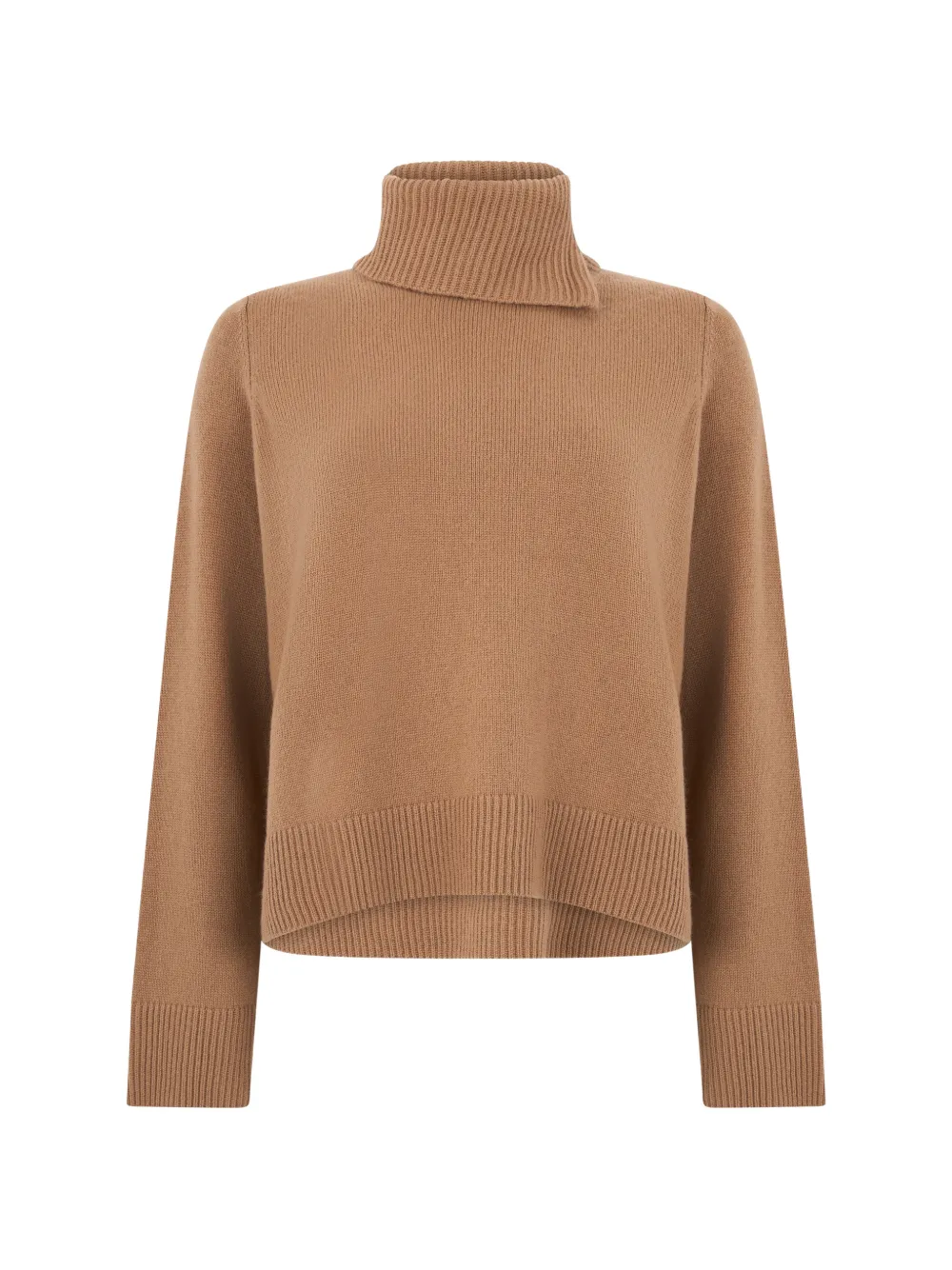 Vince high-neck wool sweater Beige