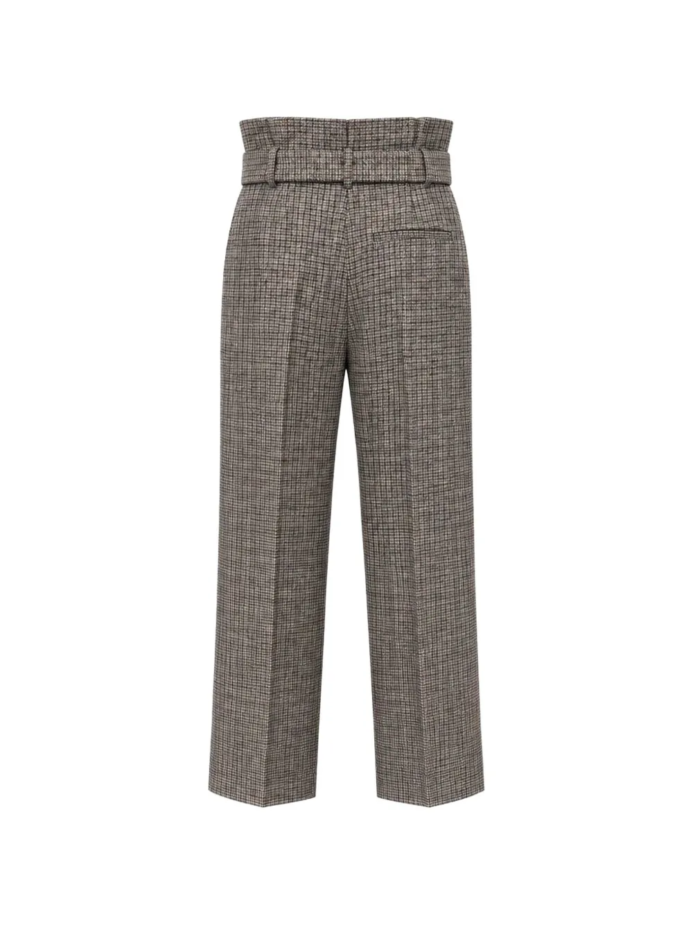 ETRO houndstooth wool trousers Bruin