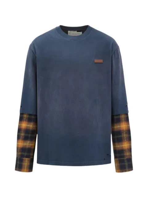 Feng Chen Wang playera con diseño patchwork