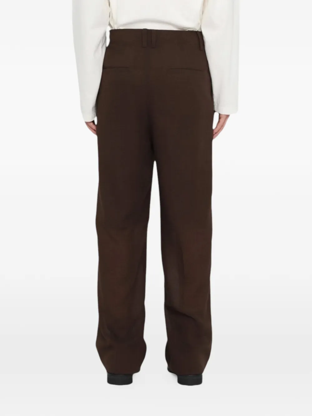 Feng Chen Wang Gedeconstrueerde barrel broek Bruin