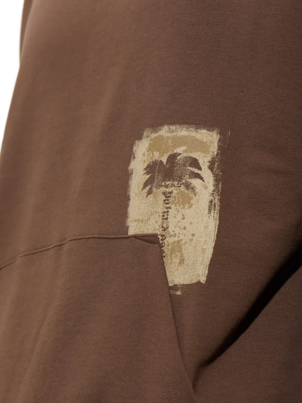 Palm Angels palm tree-patch hoodie Bruin