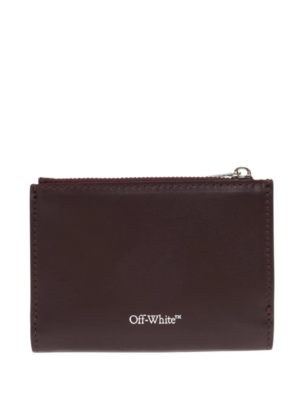 Off-White Arrows-motif leather wallet Bruin