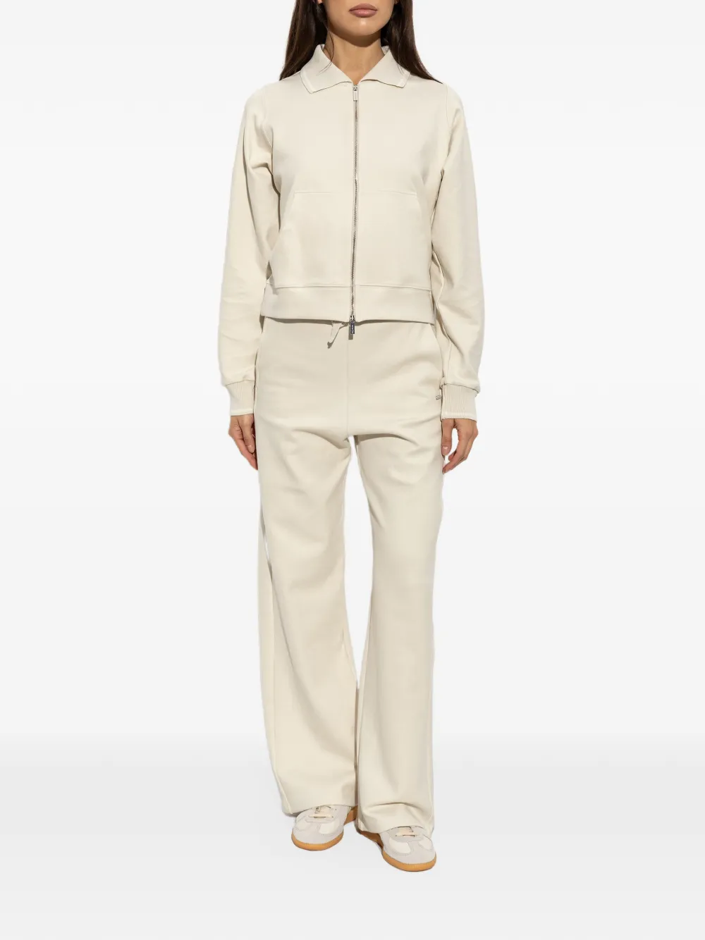 Paul & Shark zip-up sweatshirt and track pants set Beige
